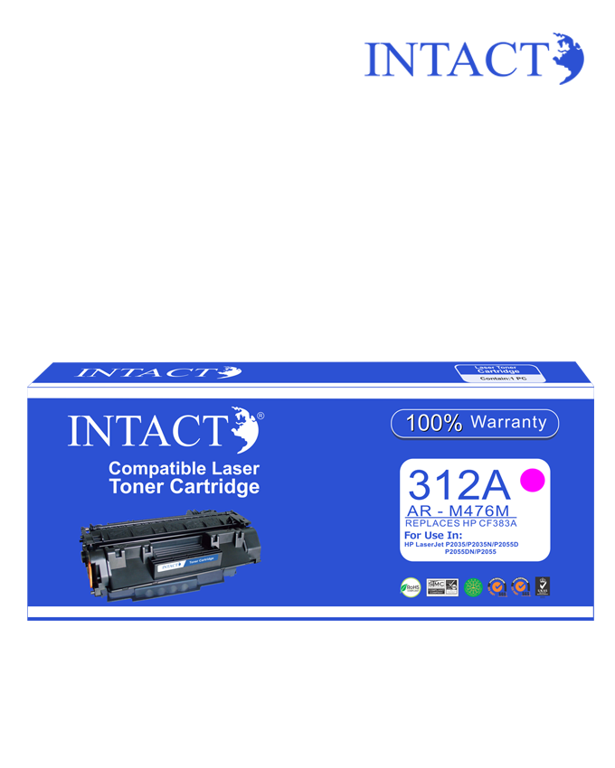 Intact Compatible with HP 312A (AR-M476M) Magenta